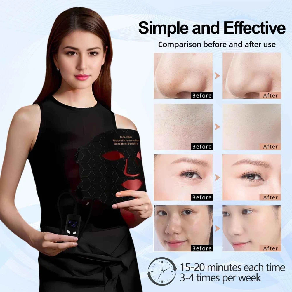 Silicone LED Photon Therapy Mask